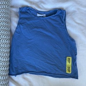 BLUE SOULCYCLE TANK TOP
